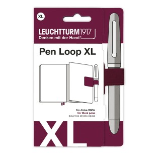 Петля самоклеящаяся "Pen Loop XL" для ручек Leuchtturm1917, Красный портвейн