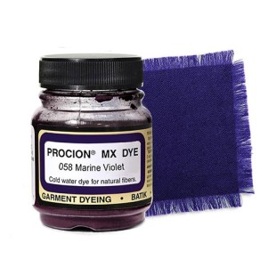 Краситель порошковый Jacquard "Procion MX Dye" 058 Marine Violet (фиолетовый морской, 18.71г