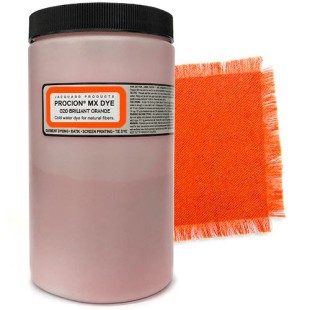 Краситель порошковый Jacquard "Procion MX Dye" 020 Brilliant Orange (оранжевый), 450г