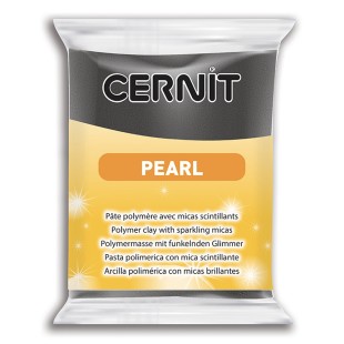 Полимерный моделин Cernit "Pearl" #100 черный перламутр,56гр