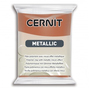 Полимерный моделин Cernit "Metallic" #058 бронза, 56гр.