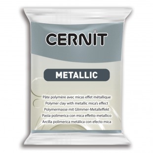 Полимерный моделин Cernit "Metallic" #167 сталь, 56гр.