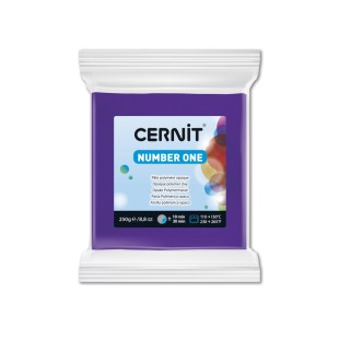 Полимерный моделин Cernit "Number One" #900 фиолетовый, 250г