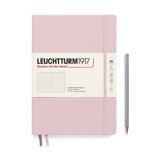 Блокнот в точку Leuchtturm1917 "Composition" B5, 109л, 80гр/м², твердая обложка,Розовый