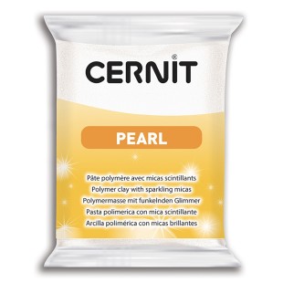 Полимерный моделин Cernit "Pearl" #85 белый перламутр, 56гр