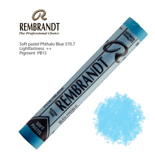 Пастель сухая Rembrandt №570.7 Синий фталоцианин