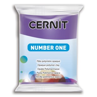 Полимерный моделин Cernit "Number One" #900 фиолетовый, 56гр
