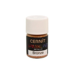 Пудра для полимерных масс Cernit "Sparkling Melallic" Бронза, 3 гр