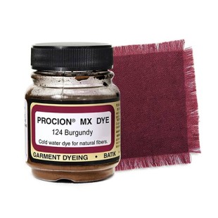 Краситель порошковый Jacquard "Procion MX Dye" 124 Burgundy (бургундский), 18.71г