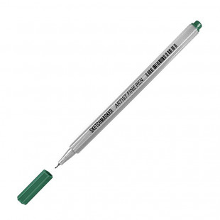 Ручка капиллярная Sketchmarker "Artist fine pen" Зеленый лесной