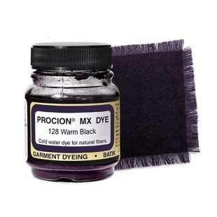 Краситель порошковый Jacquard "Procion MX Dye" 128 Warm Black (черный теплый), 18.71г