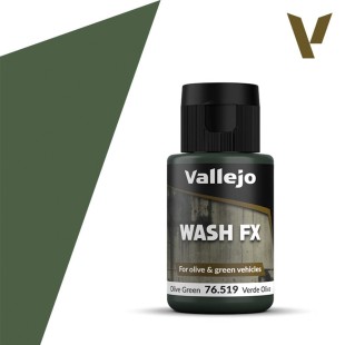 Тонирующая жидкость Vallejo "Model Wash" 76.519 Olive Green