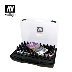 Набор красок для аэрографии Vallejo "Game Air" 72.872, 64 цвета в чемоданчике