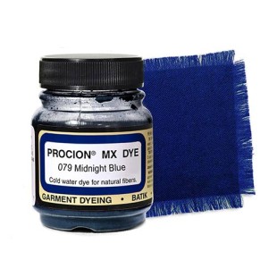 Краситель порошковый Jacquard "Procion MX Dye" 079 Midnight Blue (синий сумеречный), 18.71г