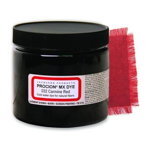 Краситель порошковый Jacquard "Procion MX Dye" 032 Carmine Red (карминовый), 230г