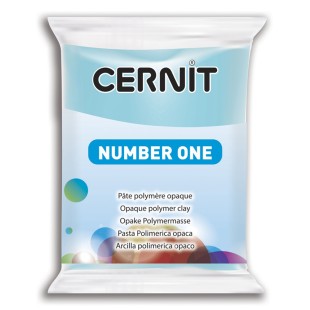 Полимерный моделин Cernit "Number One" #214 небесно-голубой, 56гр.