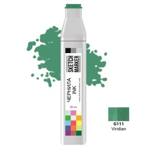 Чернила спиртовые Sketchmarker G111 Голубовато-зеленый, 20 мл