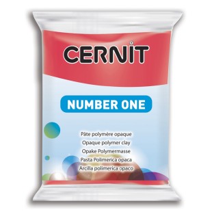 Полимерный моделин Cernit "Number One" #420 карминовый, 56гр.