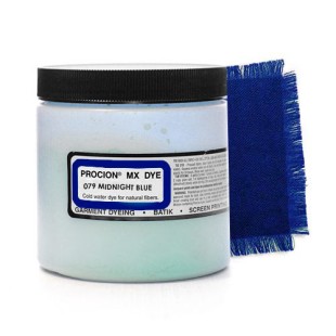 Краситель порошковый Jacquard "Procion MX Dye" 079 Midnight Blue (сумеречный), 230г