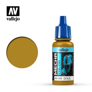 Краска для сборных моделей Vallejo "Mecha Color" 69.059 (Gold)
