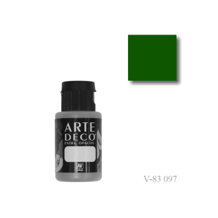 Акриловая декоративная краска Vallejo "ArteDeco" #097 оливковый зеленый