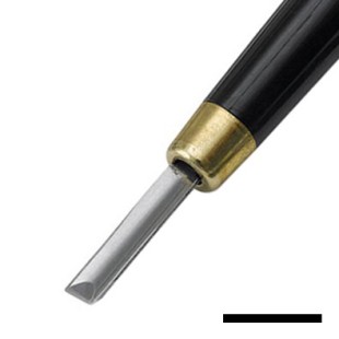 Резец ученический (без заточки) по линолеуму "RGM" №309 с усиленной ручкой