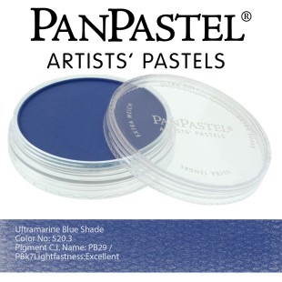 Пастель сухая "PanPastel" 520.3 Ultramarine Blue Shade (Ультрамарин синий темный) PP25203