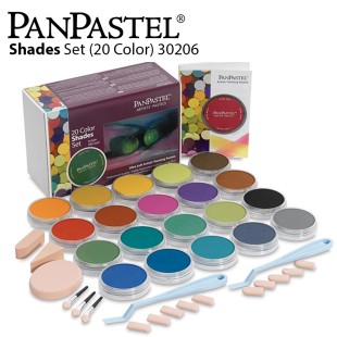 Набор сухой пастели PanPastel "Shades" 20 цветов PP30206