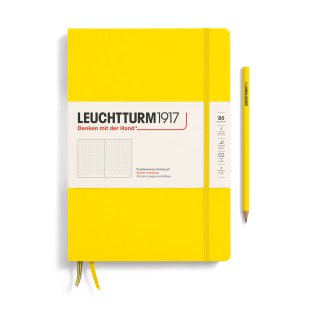 Блокнот в точку Leuchtturm1917 "Composition" B5, 109л, 80гр/м², твердая обложка,Лимонный