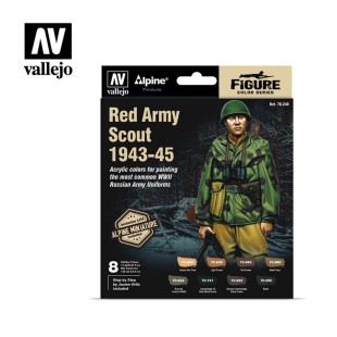 Набор красок Model Color "Red Army Scout 1943-45" 70.248 8 цветов по 17 мл